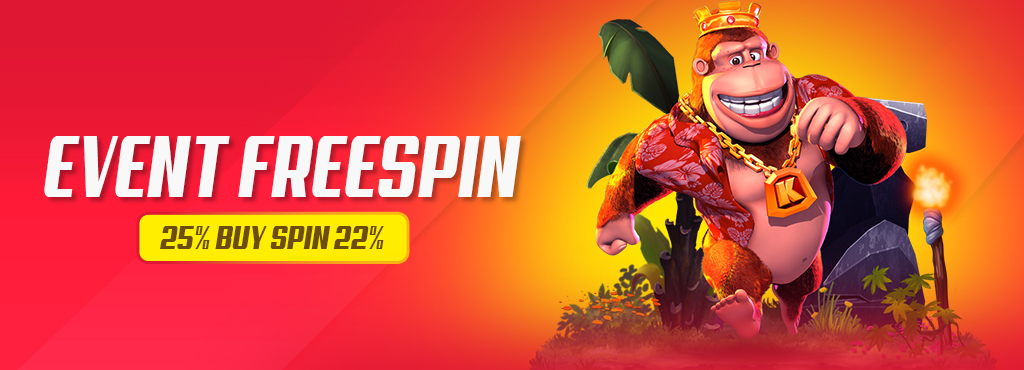 FREESPIN 25% & BUYSPIN 22%